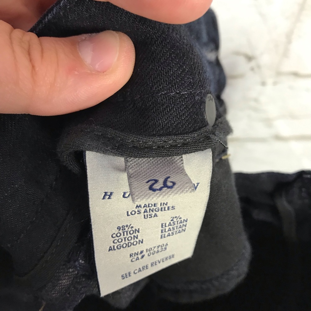 Hudson DHA Dark Wash Skinny Leg Jeans 26 - Picture 7 of 8